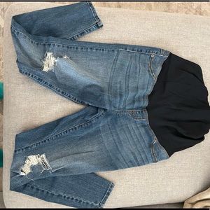 Isabel Maternity distressed jeans